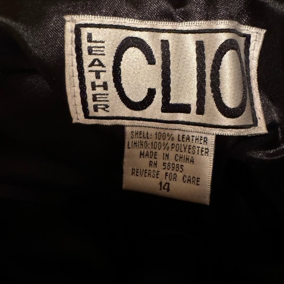 Clio Leather Pants - Picture 2 of 2